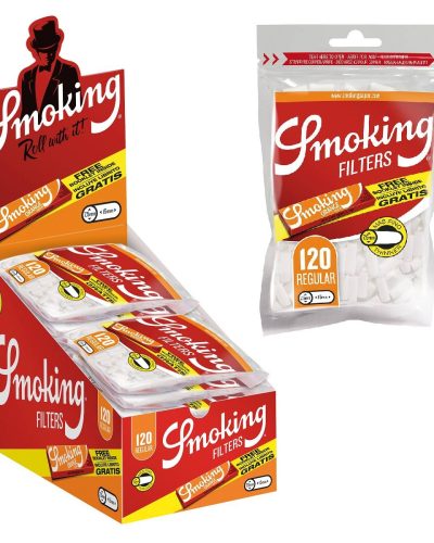 FILTROS SMOKING 7.5MM NARANJA+PAPEL 120